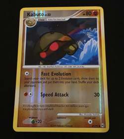Pokemon TCG Kabuto 67/99 Arceus Reverse Holo - Ships PWE - Image 1
