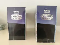 Pokemon TCG Chilling Reign Pokemon Center Elite Trainer Box Lot of 2 Sealed - Image 3