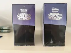 Pokemon TCG Chilling Reign Pokemon Center Elite Trainer Box Lot of 2 Sealed - Image 4