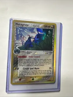 Played (MP) Metagross - Holo #11 Delta Species Pokemon TCG - Image 1
