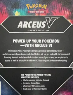 POKEMON TCG ARCEUS FIGURE COLLECTION with 41 Cards - Image 5