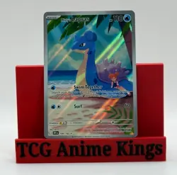 Pokemon TCG: Misty's Lapras IR Illustration Rare SV10: Destined Rivals 194/182 - Image 1