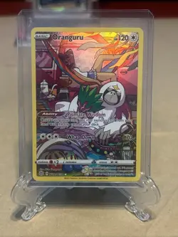 Oranguru TG12/TG30 Pokemon Brilliant Stars Trainer Gallery Full-Art Holo LP - Image 1