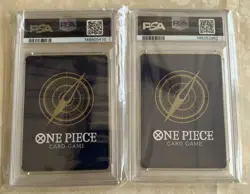 One Piece CCG Treasure Rare Cards Op10, And Op12 PSA 9 - Image 3