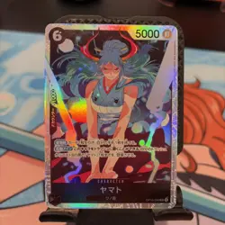 One Piece CCG The Time Of Battle OP16-098 Yamato SR Japanese Foil NM - Image 1
