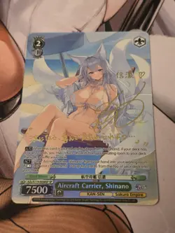 Weiss Schwarz Azure Lane - Aircraft Carrier, Shinano SP AZL/S119-E038 - Image 1