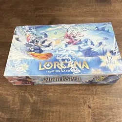 Disney Lorcana TCG Winterspell Booster Box Sealed 12 Cards/Pack 2024 Stitch - Image 1