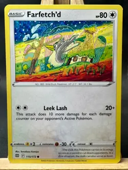 Farfetch'd Tomokazu Komiya Pokemon Trading Card Game: Brilliant Stars 115/172 NM - Image 1