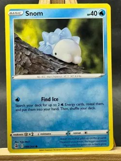 Snom Yuka Morii Pokemon Trading Card Game SWSH08: Fusion Strike 084/264 NM - Image 1