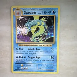 Gyarados 34/108 Evolutions Holo Rare Pokemon TCG Card English 2016 130 HP - Image 1