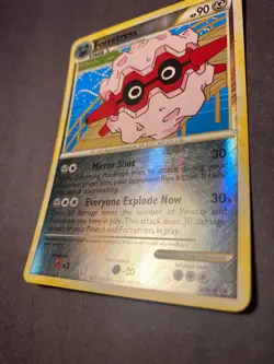 Forretress Pokemon Card 3/90 Reverse Holo Rare LP Undaunted TCG - Image 4