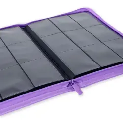 Vault X Exo-Tec 9-Pocket Zip Binder Just Purple 360 Cards - Brand New - Image 2