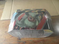 H-19 2021 Pokemon tin Flareon promo card Eevee Evolutions - Image 4