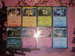 Prismatic Evolutions 8 Cosmos Promo Cards - Costco Mini Tin Promos - Image 4