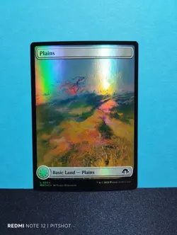 FOIL FULLART Plains / Ebene - MTG Magic - Image 1