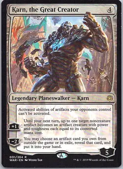Karn, the Great Creator R War of the Spark 1 LP - Image 1
