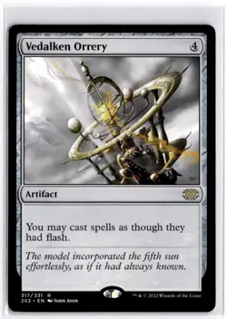 Vedalken Orrery Double Masters 2022 317 LP x1 MTG Magic: the Gathering - Image 1