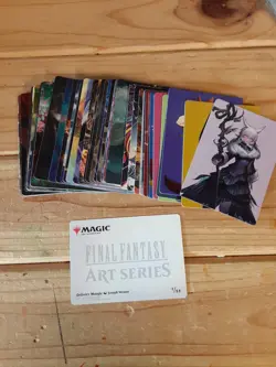 MTG Art Series Final Fantasy Complete Set (53) - Non Signature - NM - Image 1