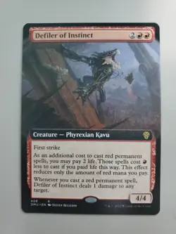MTG Defiler of Instinct Dominaria United Extended Art Rare - Image 1