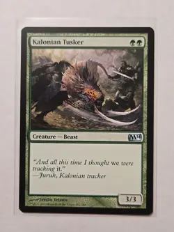 Kalonian Tusker - Core Set 2014 M14 - LP - Uncommon - Creature - Image 1