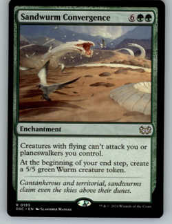 Sandwurm Convergence Commander: Duskmourn: House of Horror Regular #195 - Image 1