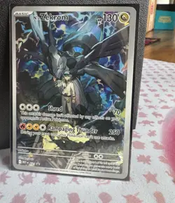 Ascending Hero- Pokemon N's Zekrom 130 HP- Promo - Image 2
