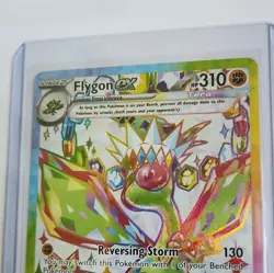 Pokemon Flygon ex 222/191 SV08 Surging Sparks Ultra Rare Full Art Holo EN - Image 2
