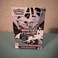 Pokemon TCG White Flare Booster Bundle (6 packs) Factory Sealed - Image 1