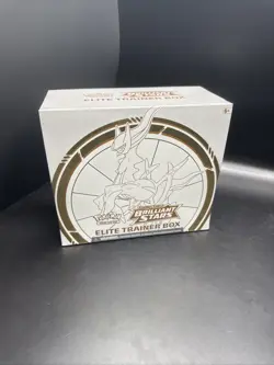 Pokemon TCG Brilliant Stars ETB Elite Trainer Box New Sealed Look - Image 1