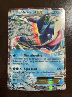Greninja EX XY20 Pokemon TVG XY Promo MP - Image 1