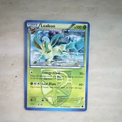 Leafeon 011/116 Plasma Freeze Deck Exclusives Holo Rare Pokemon TCG English 100 - Image 1