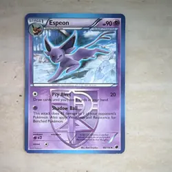 Espeon 48/116 Plasma Freeze Team Plasma Regular 2013 Pokemon TCG English 90 HP - Image 1
