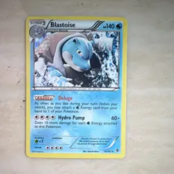 Blastoise 16/101 Plasma Blast Holo Rare Holo Pokemon TCG English 140 HP - Image 1