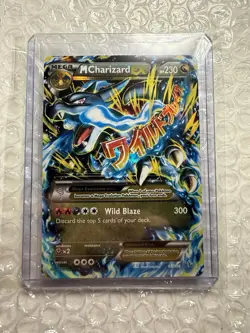 Mega M Charizard EX Flashfire Holo Ultra Rare Card 69/106 XY Pokemon card NM/M - Image 1
