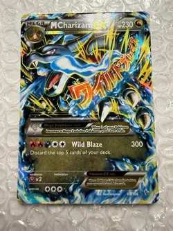 Mega M Charizard EX Flashfire Holo Ultra Rare Card 69/106 XY Pokemon card NM/M - Image 2