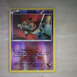 The Pokemon Company Team Magma's Baltoy 10/34 Double Crisis Reverse Holo Common - Image 1