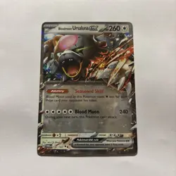 Pokemon TCG, Bloodmoon Ursaluna Ex 141/167 - Twilight Masquerade - Image 1