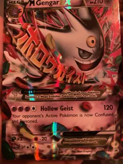 Pokemon M Gengar EX XY166 Promo - Image 4