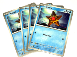 4x Staryu 020/088 Me03: Perfect Order PLAYSET x4 - Pokemon TCG - NM - Image 1