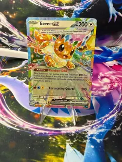 EEVEE EX 075/131 PRISMATIC EVOLUTIONS Double Rare Pokemon - Image 1