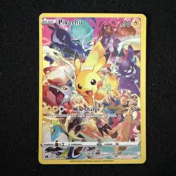 Pokemon Pikachu 241/236 Secret Rare Full Art Holo Cosmic Eclipse NM English - Image 1