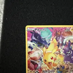 Pokemon Pikachu 241/236 Secret Rare Full Art Holo Cosmic Eclipse NM English - Image 3