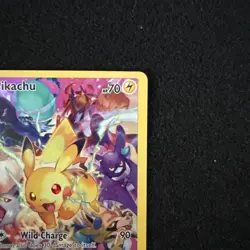 Pokemon Pikachu 241/236 Secret Rare Full Art Holo Cosmic Eclipse NM English - Image 4