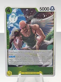 Ohm OP05-101 R One Piece Card TCG Awakening of the New Era English - Image 1