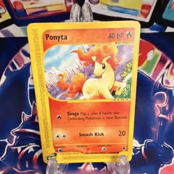 Pokemon TCG Ponyta 126/165 Expedition Base Set e-Reader Regular Common 40 HP - Image 2