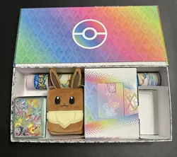 Prismatic Evo SPC! Deckbox, Sleeves, Playmat, Eevee Pouch, Promo Holder NO PACKS - Image 1