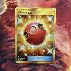 Pokemon TCG Sm-Unified Minds Cherish Ball 250/236 Secret Rare Holo English 2019 - Image 1