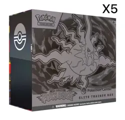 PRESALE- Pokemon Pitch Black Elite Trainer Box ETB Pokemon Center Exclusive X5 - Image 1