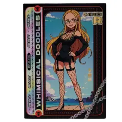 One Piece Waifu TCG OP-R-018 - Master of New World Kabag 8 Set - Condition: LP - Image 1