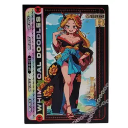 One Piece Waifu TCG OP-R-019 - Master of New World Kabag 8 Set - Condition: LP - Image 1
